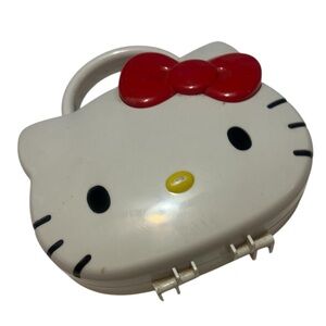 Hello Kitty White and Red Case with games included